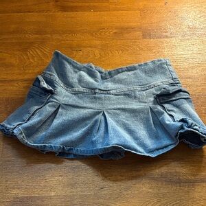 Y2K Almost Famous Mini Denim Skirt